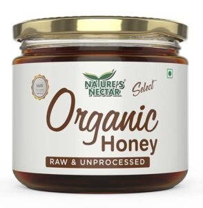 Nature's Nectar Raw Organic Honey 400g | 100% Pure NMR Tested | Raw and Unprocessed